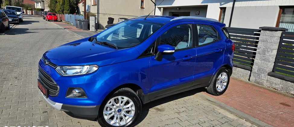 Ford EcoSport cena 37903 przebieg: 142347, rok produkcji 2014 z Zawiercie małe 631
